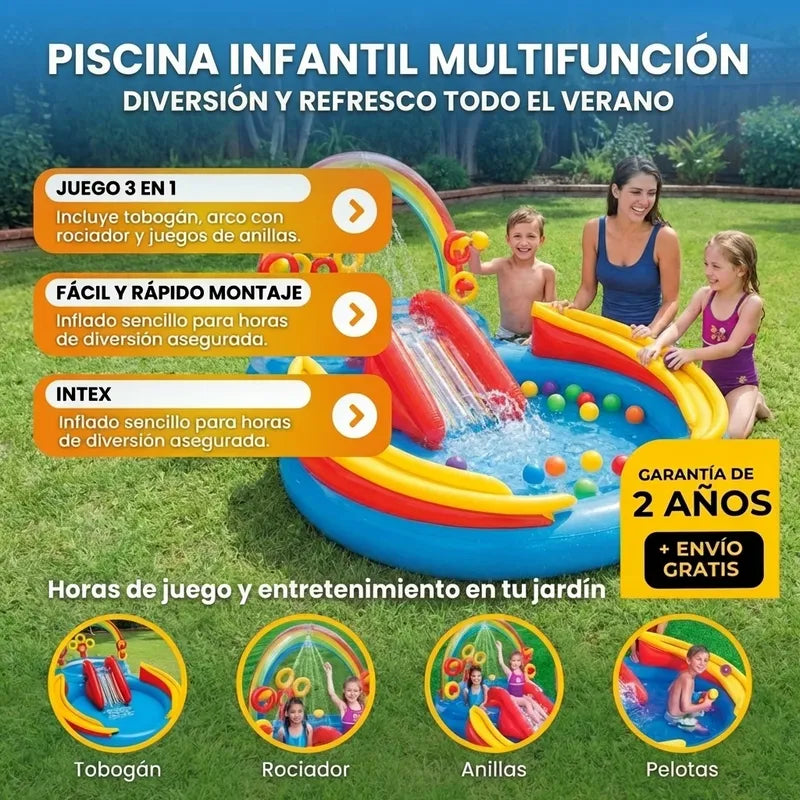 PISCINA INFANTIL MULTIFUNCIÓN