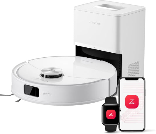 Roborock Q10 S5+ Robot Aspirador y Fregasuelo 2 en 1 - 10000Pa - Vaciado Automático