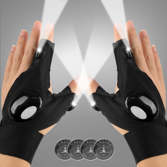 Guantes Linterna LED