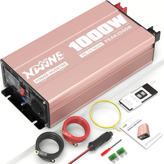 Inversor 1000W Onda Pura 12V a 220V