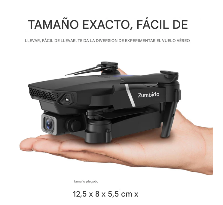 Dron 4K Inteligente - Cámara HD y Vuelo Estable