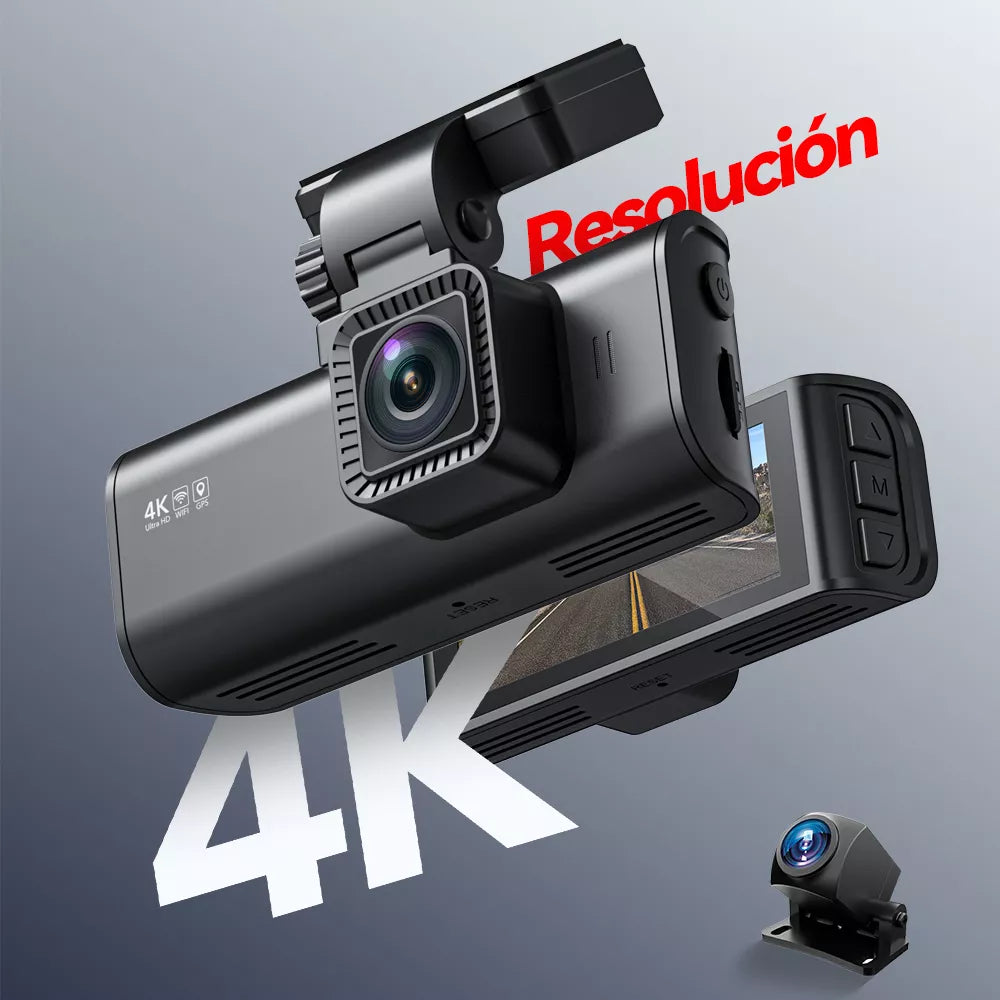 REDTIGER®:CAMARA FRONTAL Y TRASERA PARA CARRO