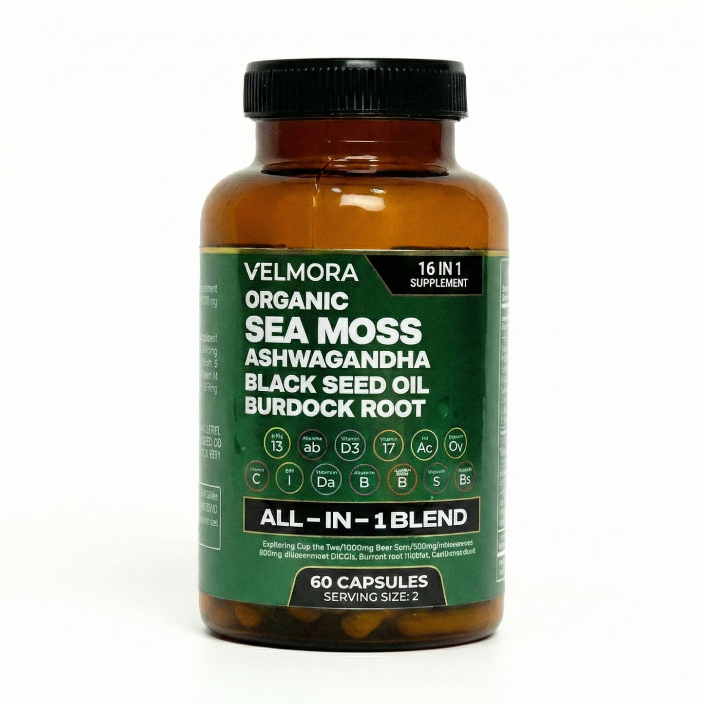 Sea Moss Orgánico - 16 Suplementos en 1