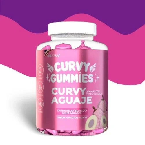 Curvy Gummies – Gomitas Naturales con Aguaje para Curvas y Equilibrio Hormonal