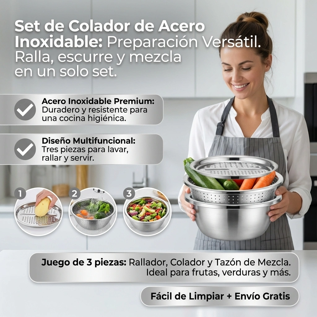 SET DE OLLA MULTIFUNCIONAL PARA LA COCINA