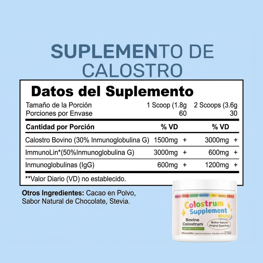 CALOSTRO DE CHOCOLATE