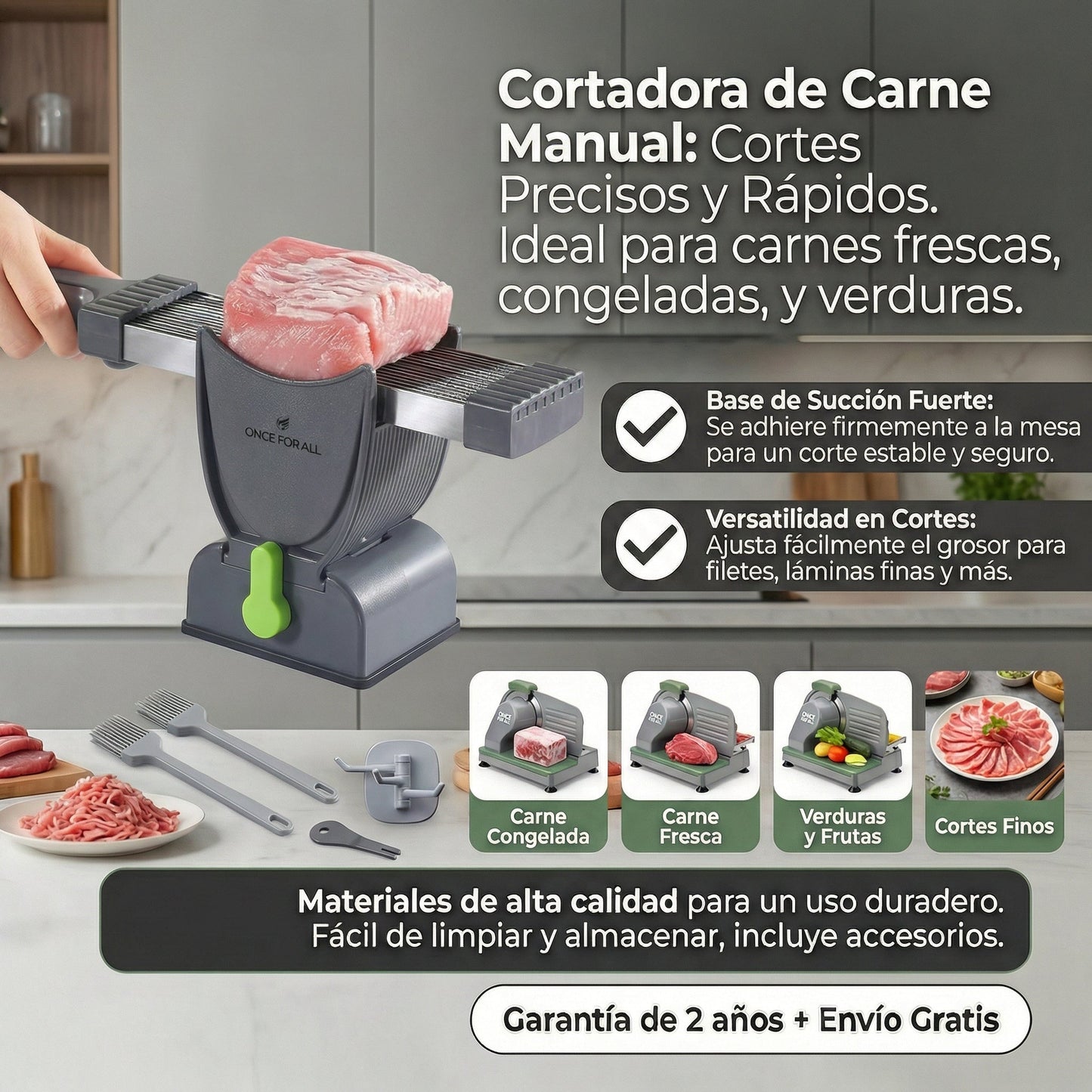 CORTADOR DE CARNE MANUAL