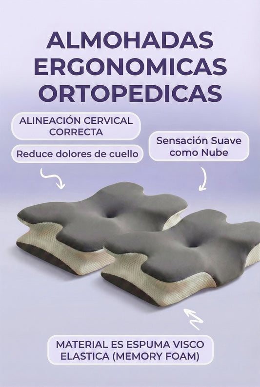 ALMOHADAS ERGONOMICAS ORTOPEDICAS TT