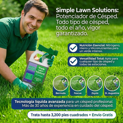 FERTILIZANTE PARA CÉSPED